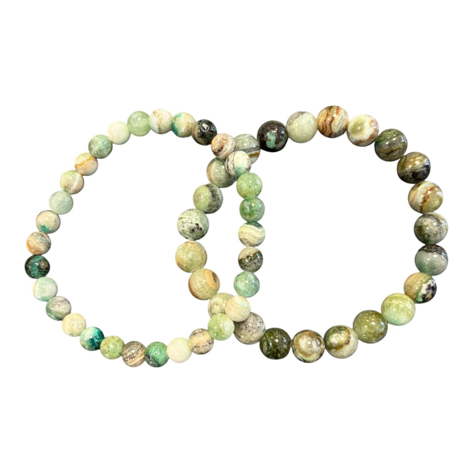 Bracelet Calcite verte