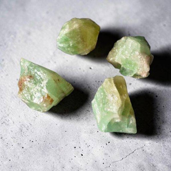 Calcite verte brute