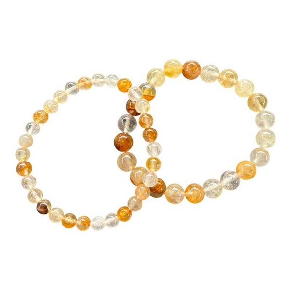 Bracelet Citrine naturelle