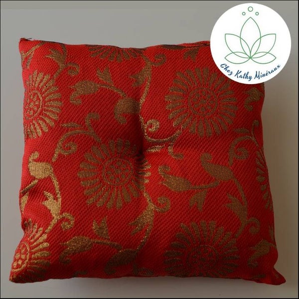 Coussin rouge
