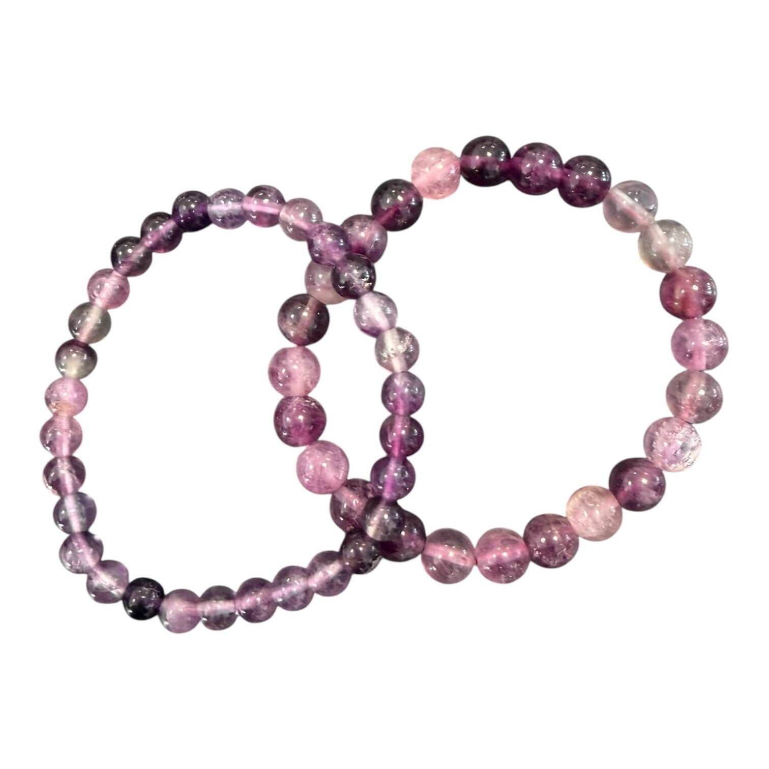 Bracelet Fluorite pourpre