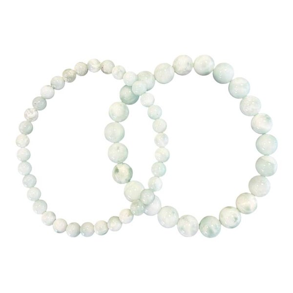 Bracelet Pierre de lune verte - Garniérite