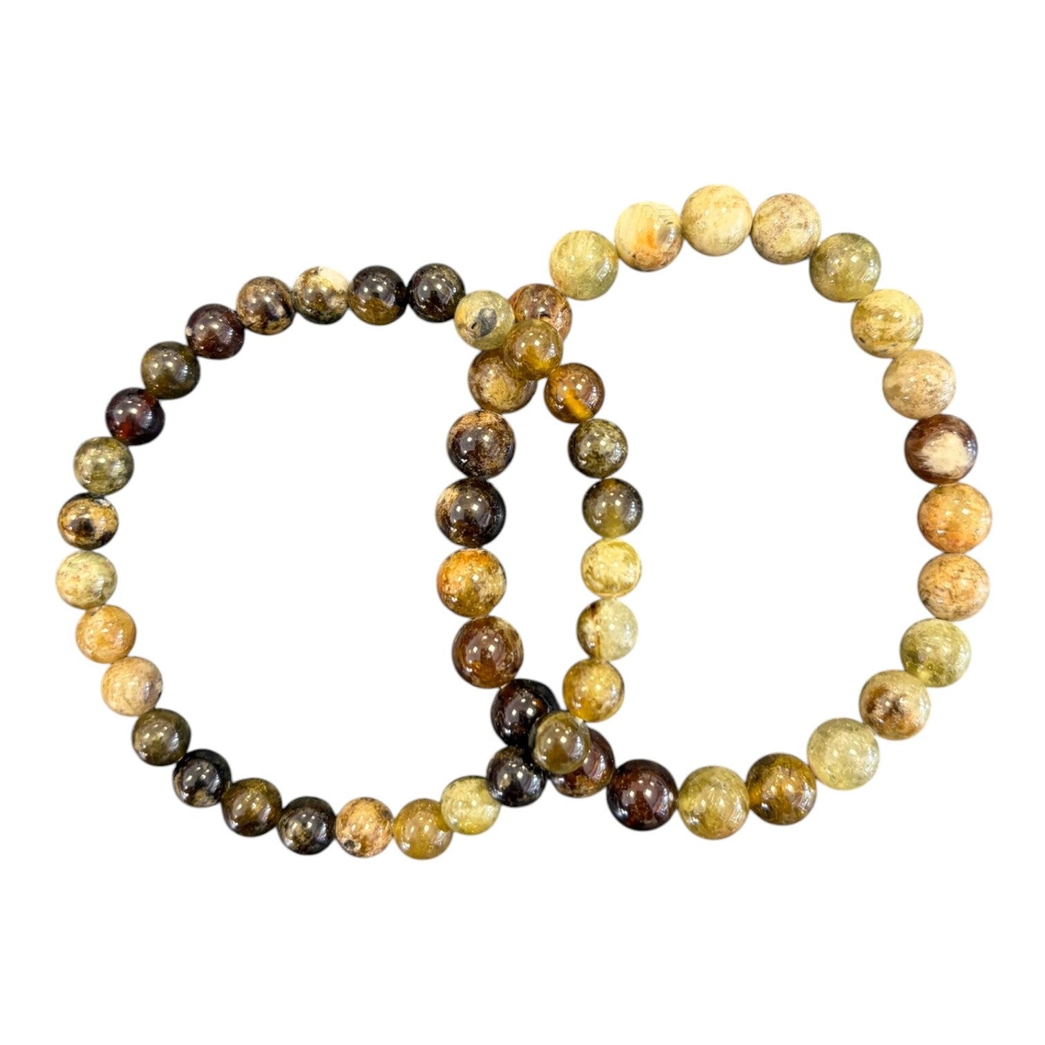 Bracelet Grenat vert