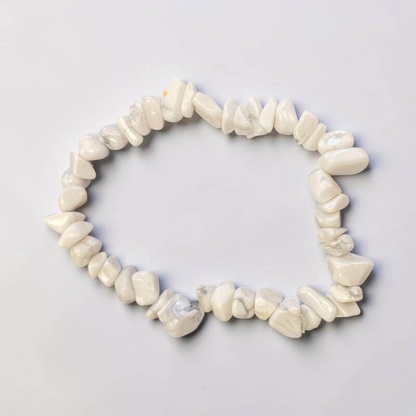 Baroque Bracelet Howlite-Magniésite