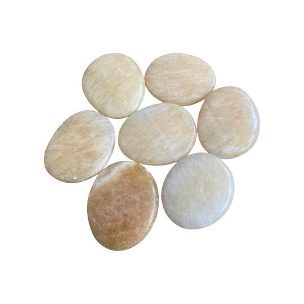 Calcite jaune galet