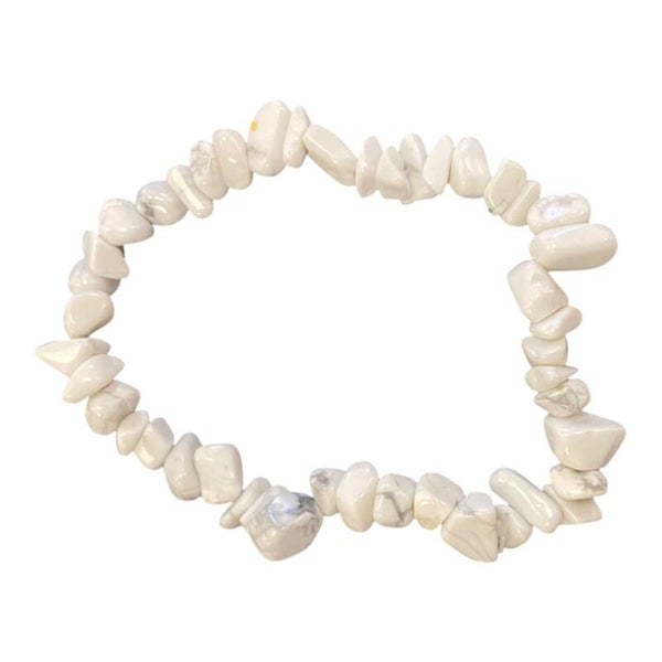 Baroque Bracelet Howlite-Magniésite