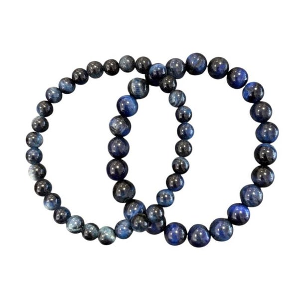 Bracelet Oeil de Tigre bleu