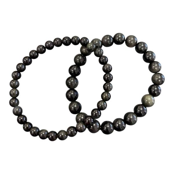 Bracelet Obsidienne céleste - Arc-en-Ciel
