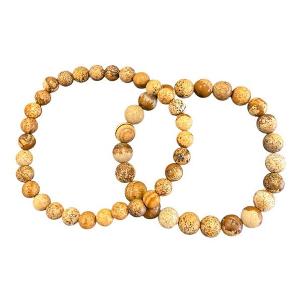 Bracelet Jaspe Paysage
