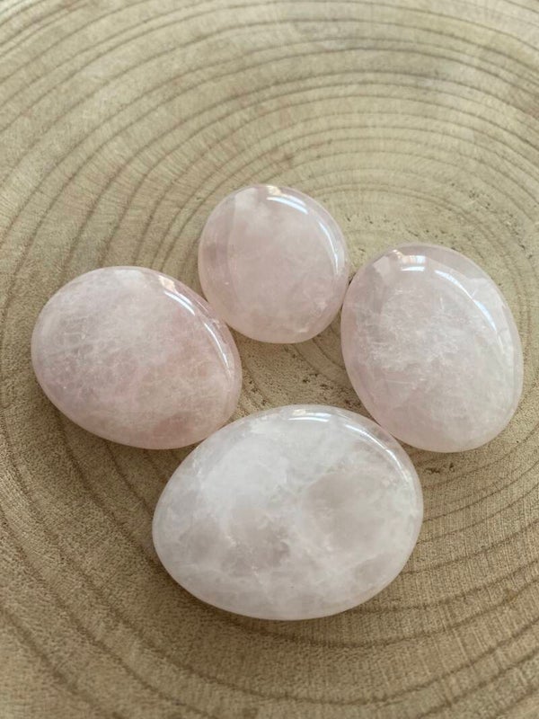 Quartz rose galet