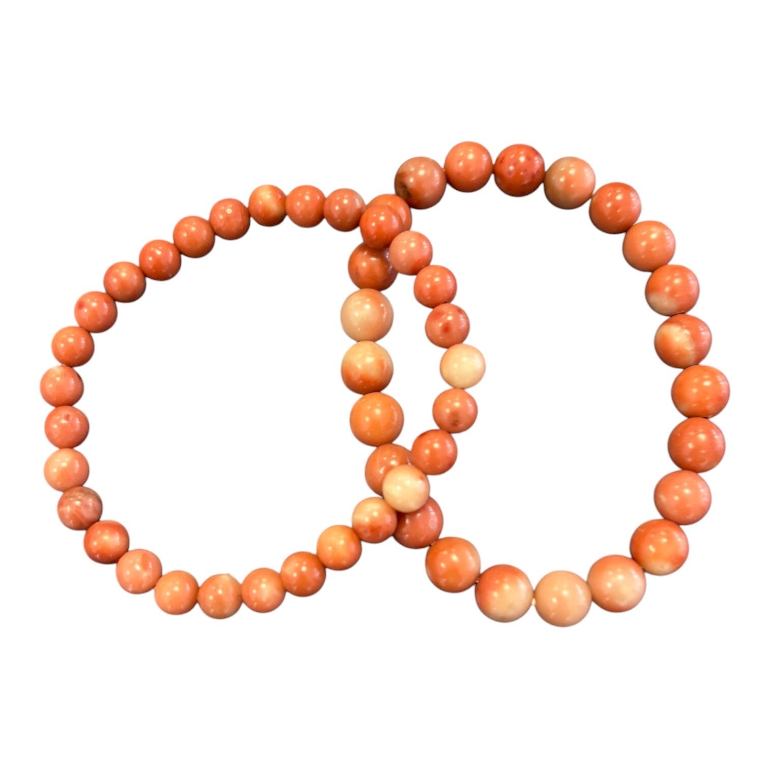 Bracelet Angélite orange