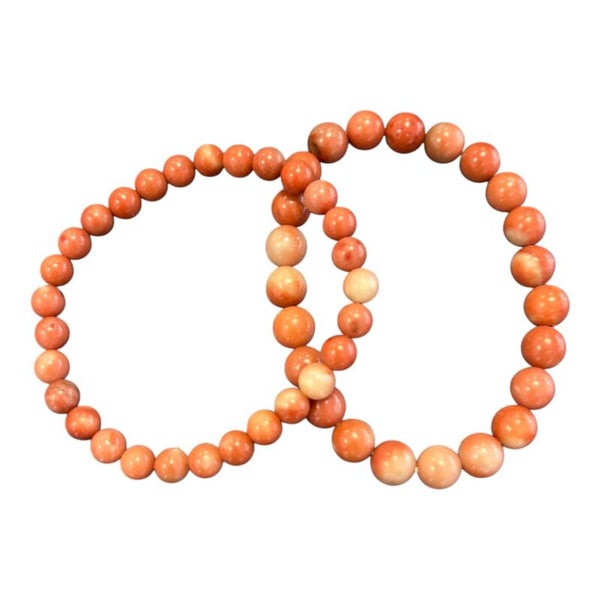 Bracelet Angélite orange