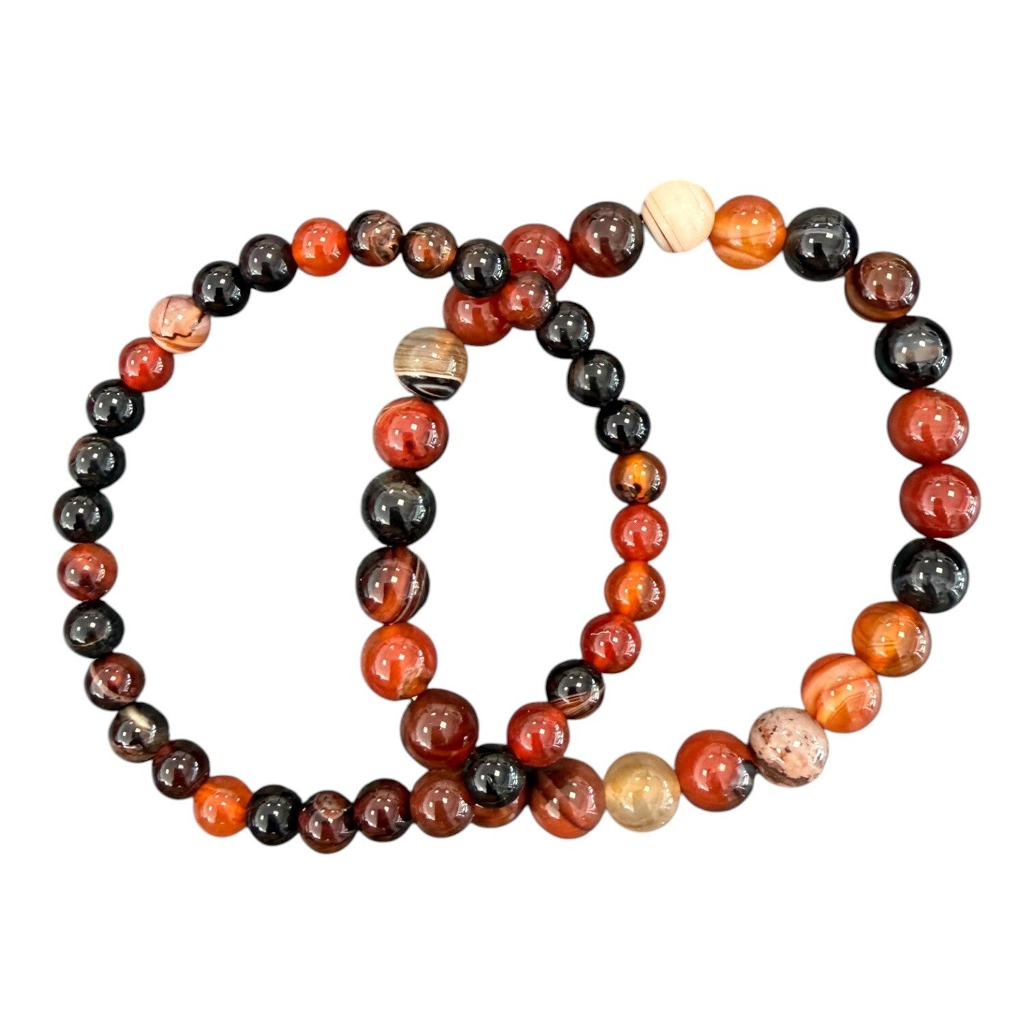 Bracelet Agate Cornaline