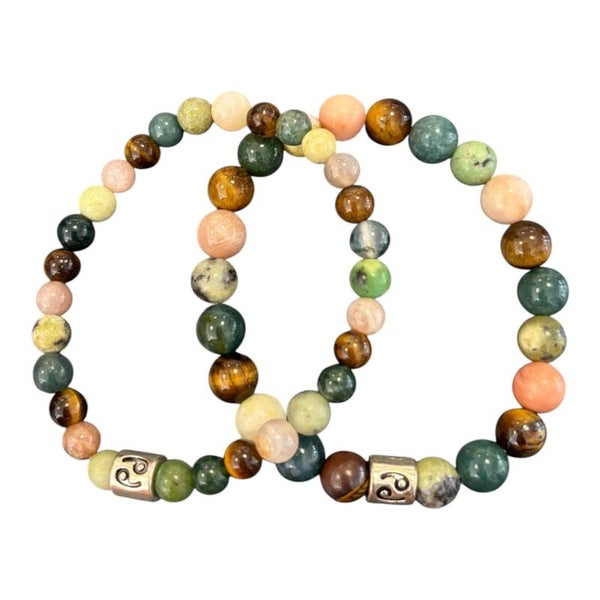 Bracelet du zodiaque Cancer Modèle 2