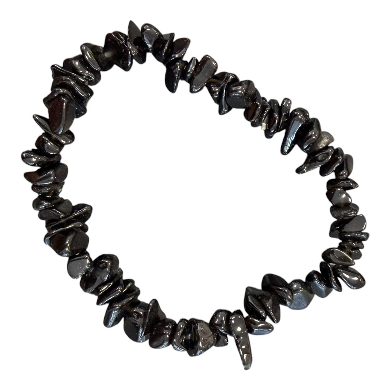 Baroque Bracelet Obsidienne noire