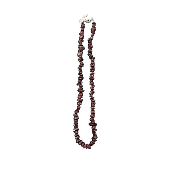 Baroque Collier Grenat