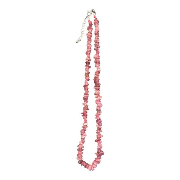 Baroque Collier Tourmaline rose - Rubellite