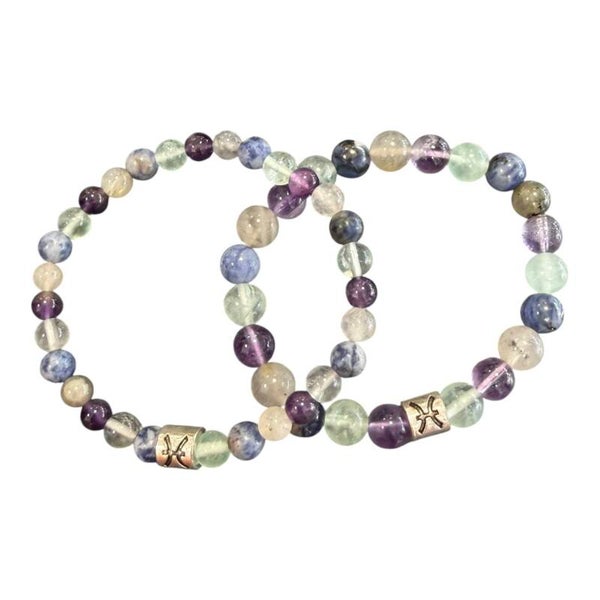 Bracelet du zodiaque Poisson Modèle 2