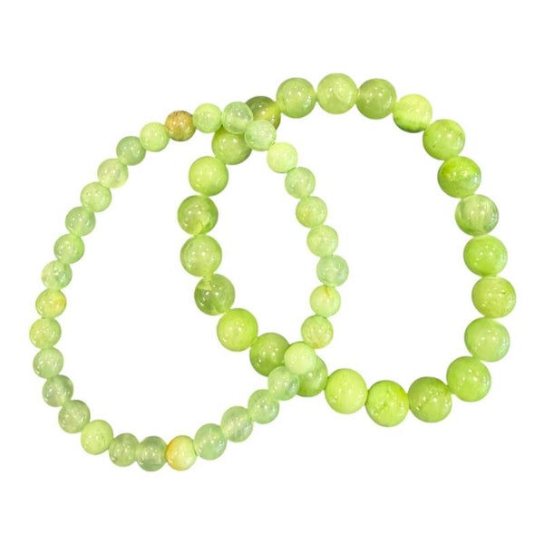 Bracelet Jade Vert fluo