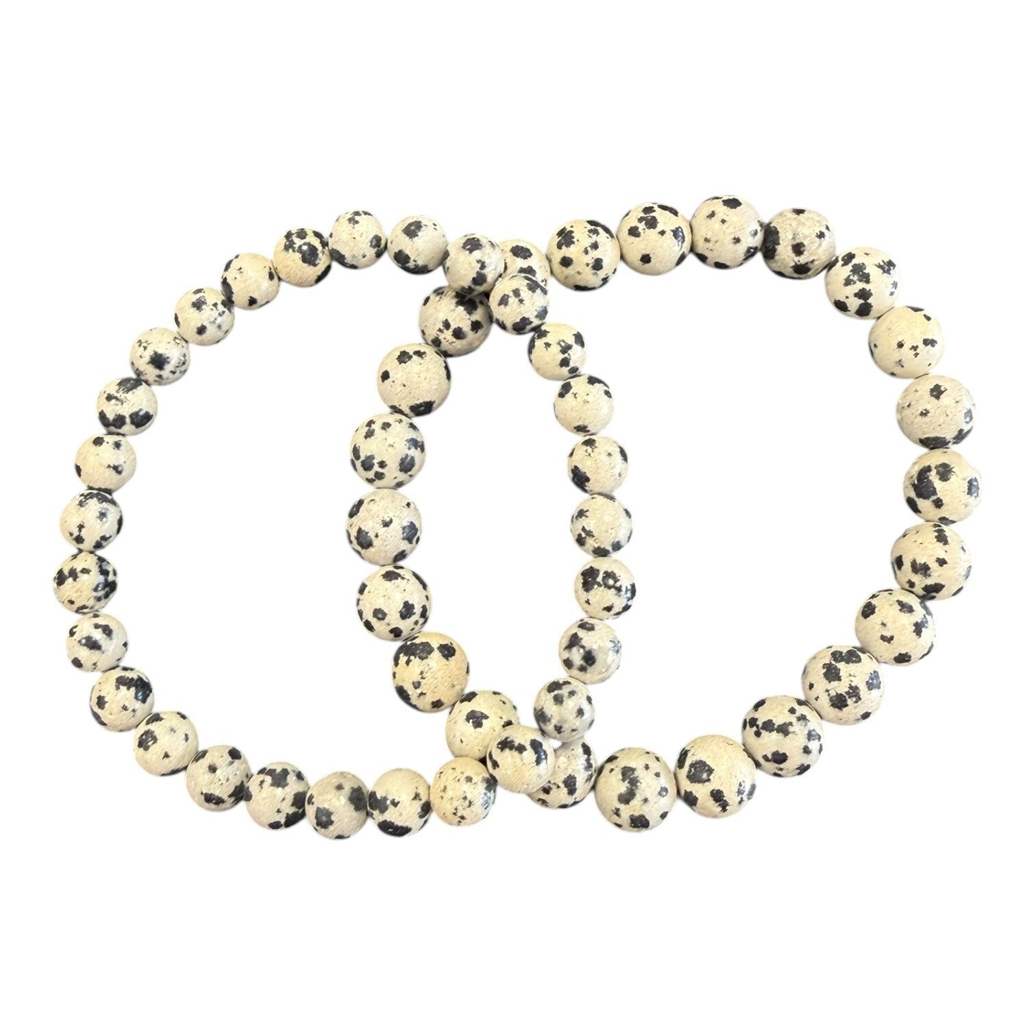 Bracelet Jaspe Dalmatien