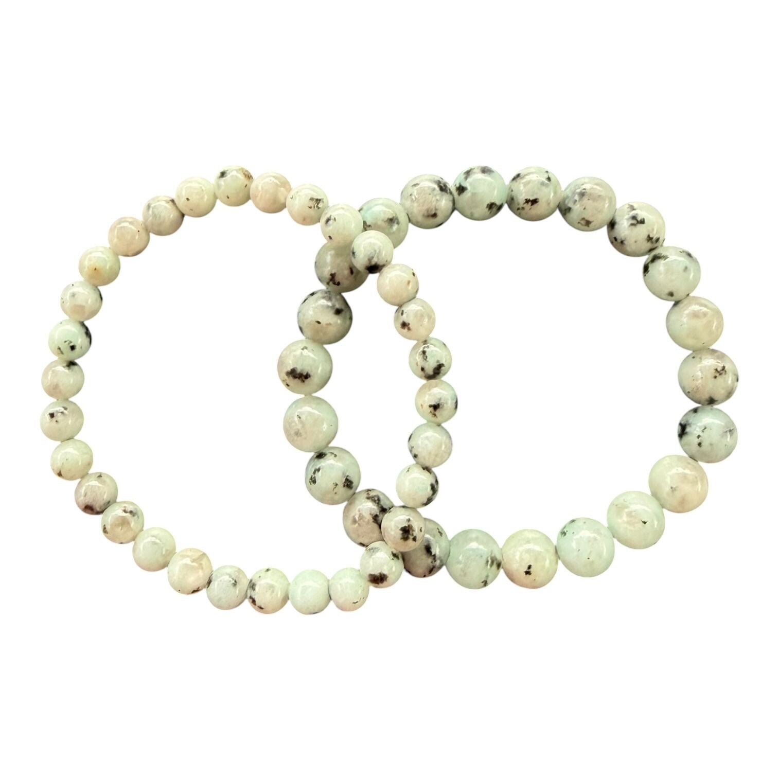 Bracelet Jaspe Sésame - Jaspe Kiwi