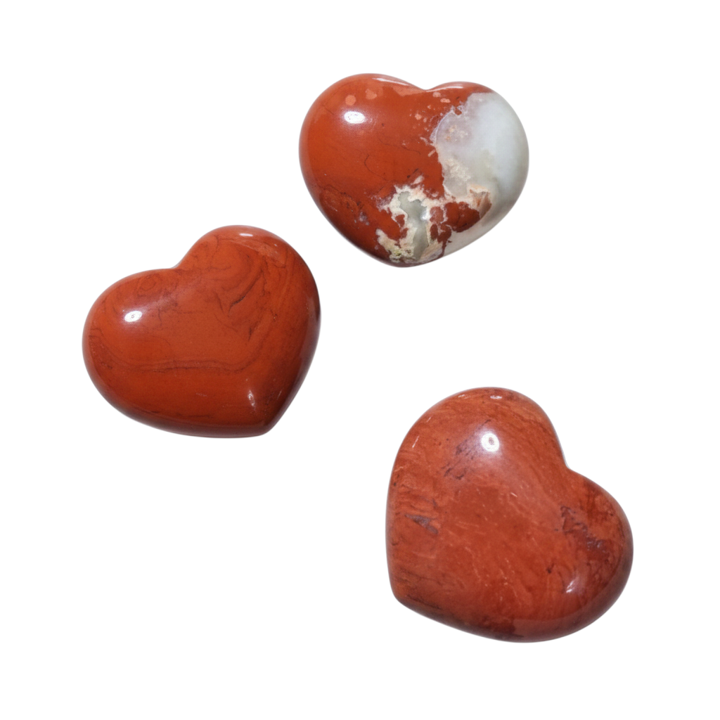 Jaspe Rouge coeur
