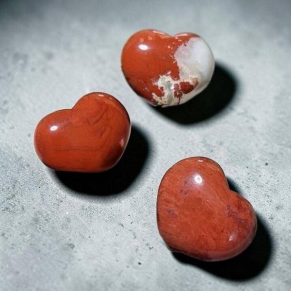 Jaspe Rouge coeur