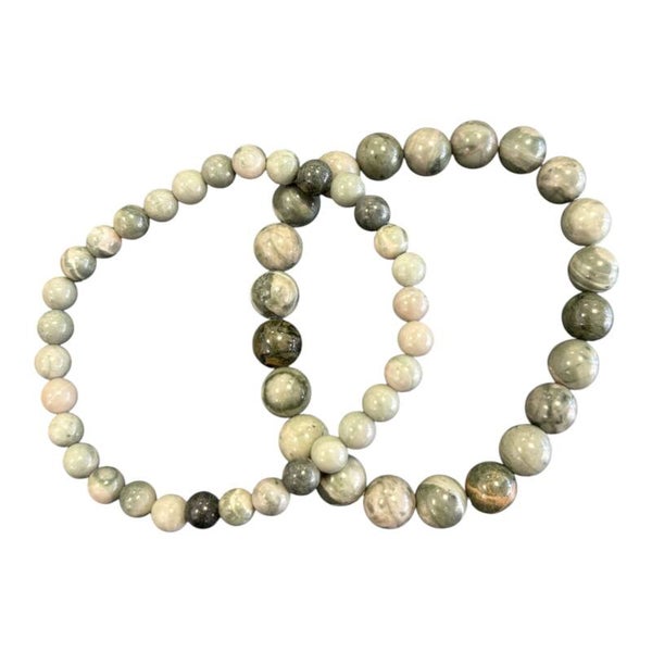 Bracelet Jaspe vert