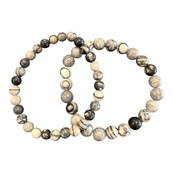 Bracelet Jaspe Zèbre