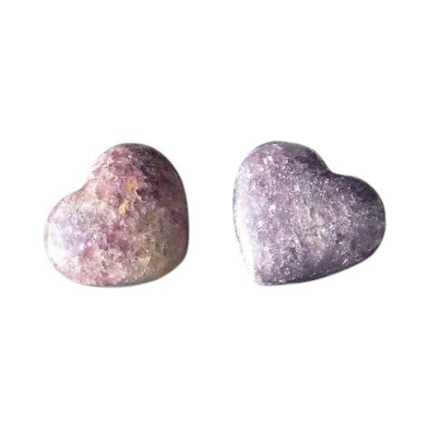 Lépidolite coeur