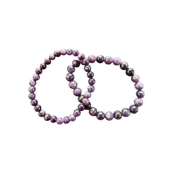 Bracelet Lépidolite foncée
