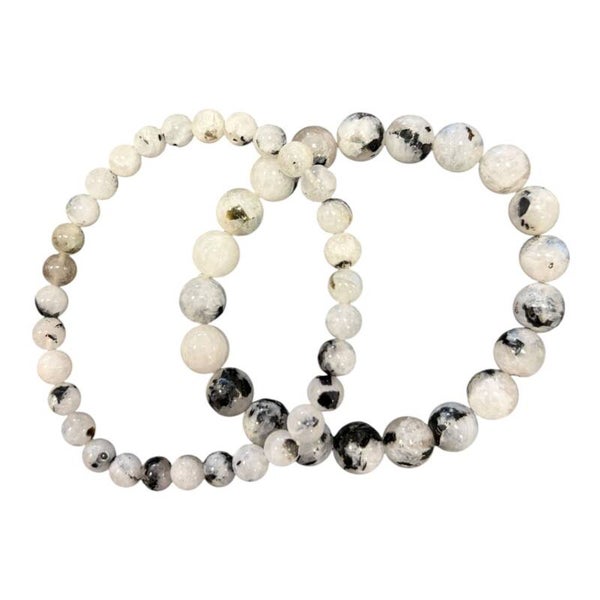 Bracelet Labradorite blanche