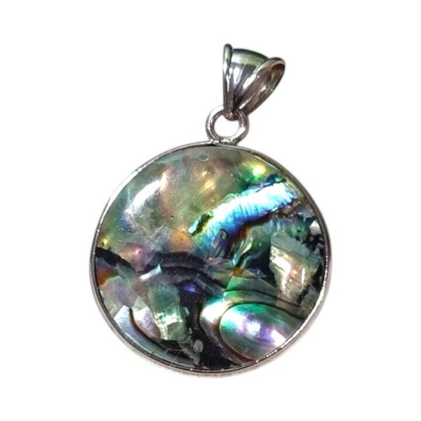 Pendentif Abalone - Nacre rond