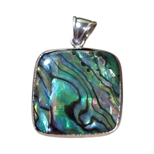 Pendentif Abalone - Nacre carré