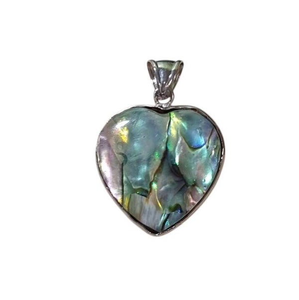 Pendentif Abalone - Nacre coeur