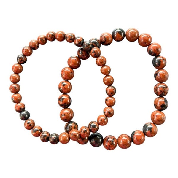 Bracelet Obsidienne Acajou - Mohagany