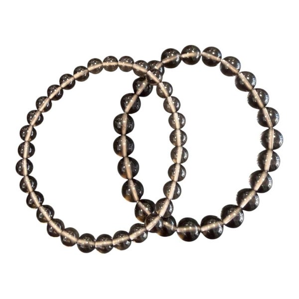 Bracelet Obsidienne fumée