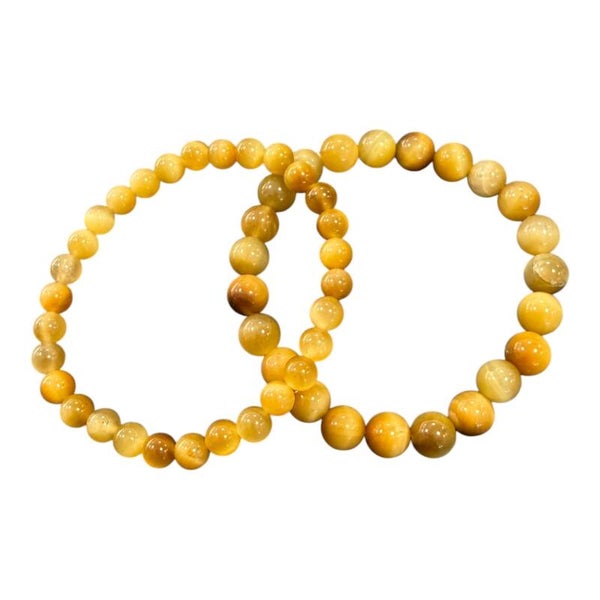 Bracelet Oeil de Tigre doré