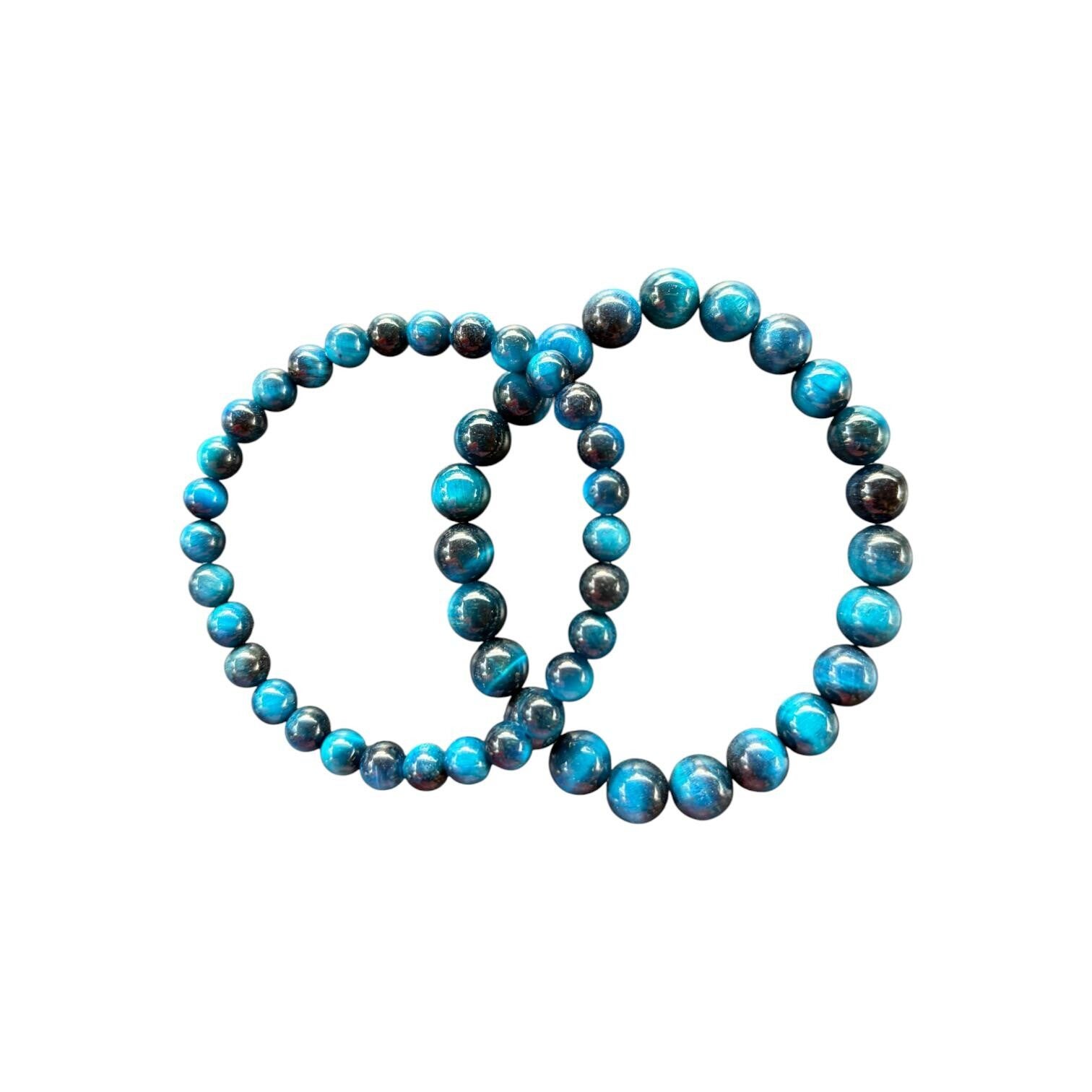 Bracelet Oeil de Tigre turquoise