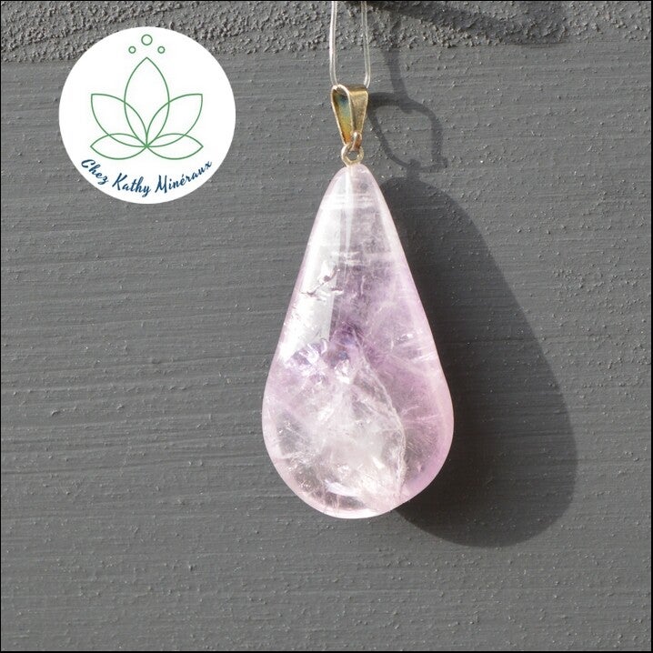 Pendentif Améthyste larme