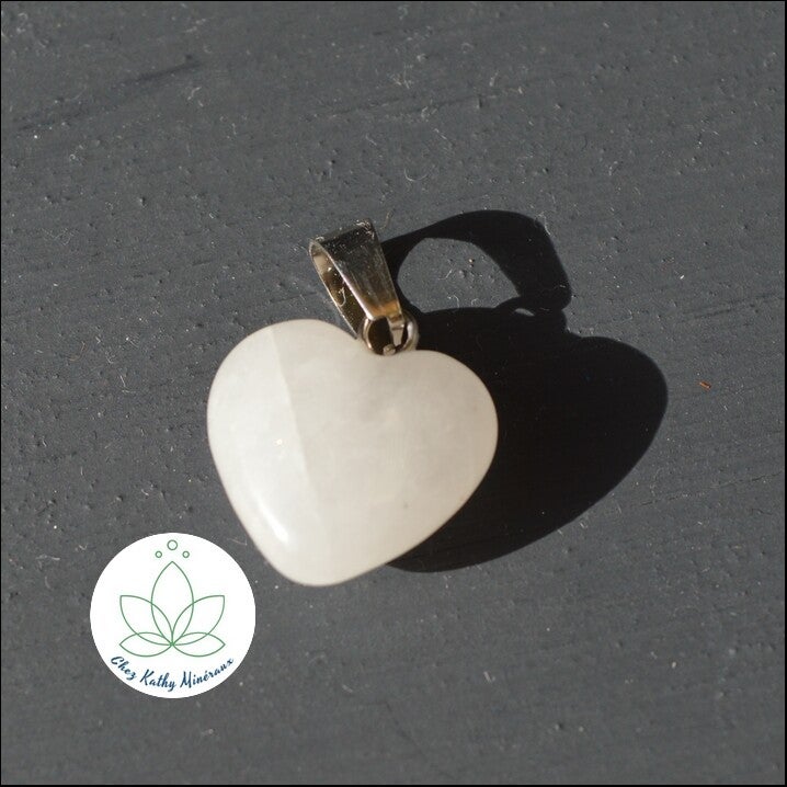 Pendentif Quartz blanc 1.5cm