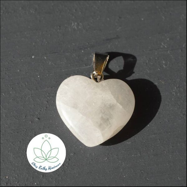 Pendentif Quartz blanc 2cm