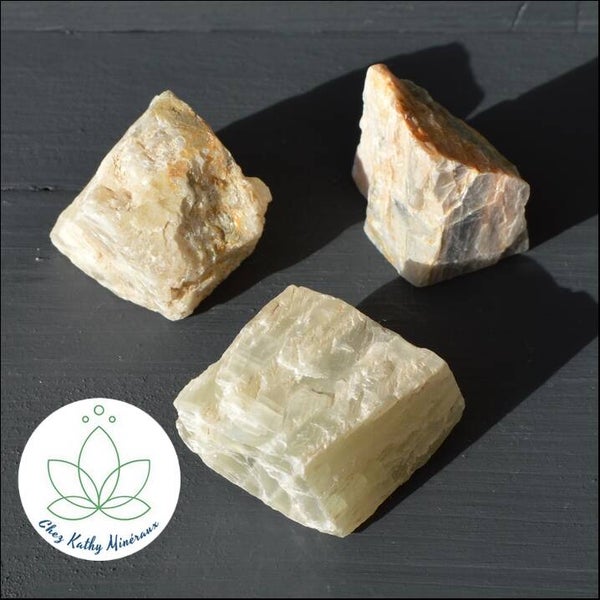 Pierre de lune brute