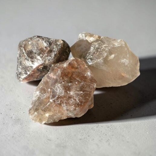 Quartz fumé brut