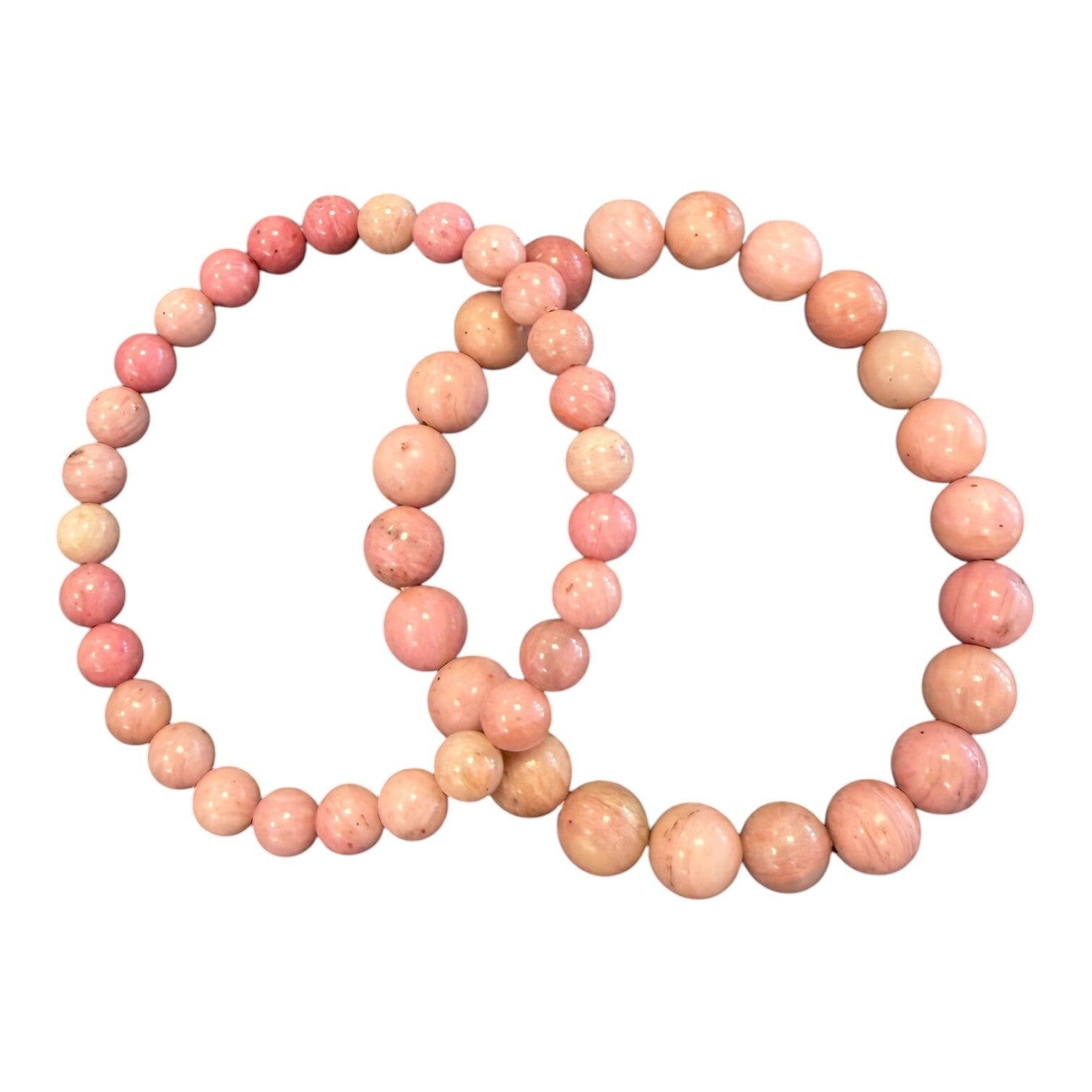 Bracelet Rhodonite rose