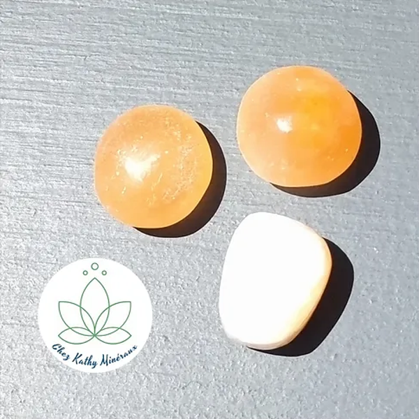 Sélénite pêche roulée