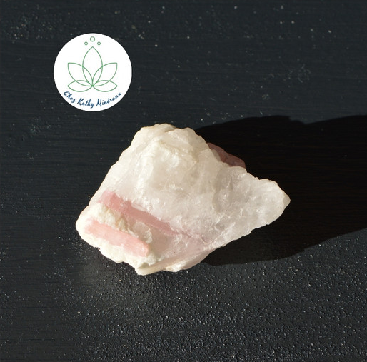 Tourmaline rose brute - Pièce unique 45gr