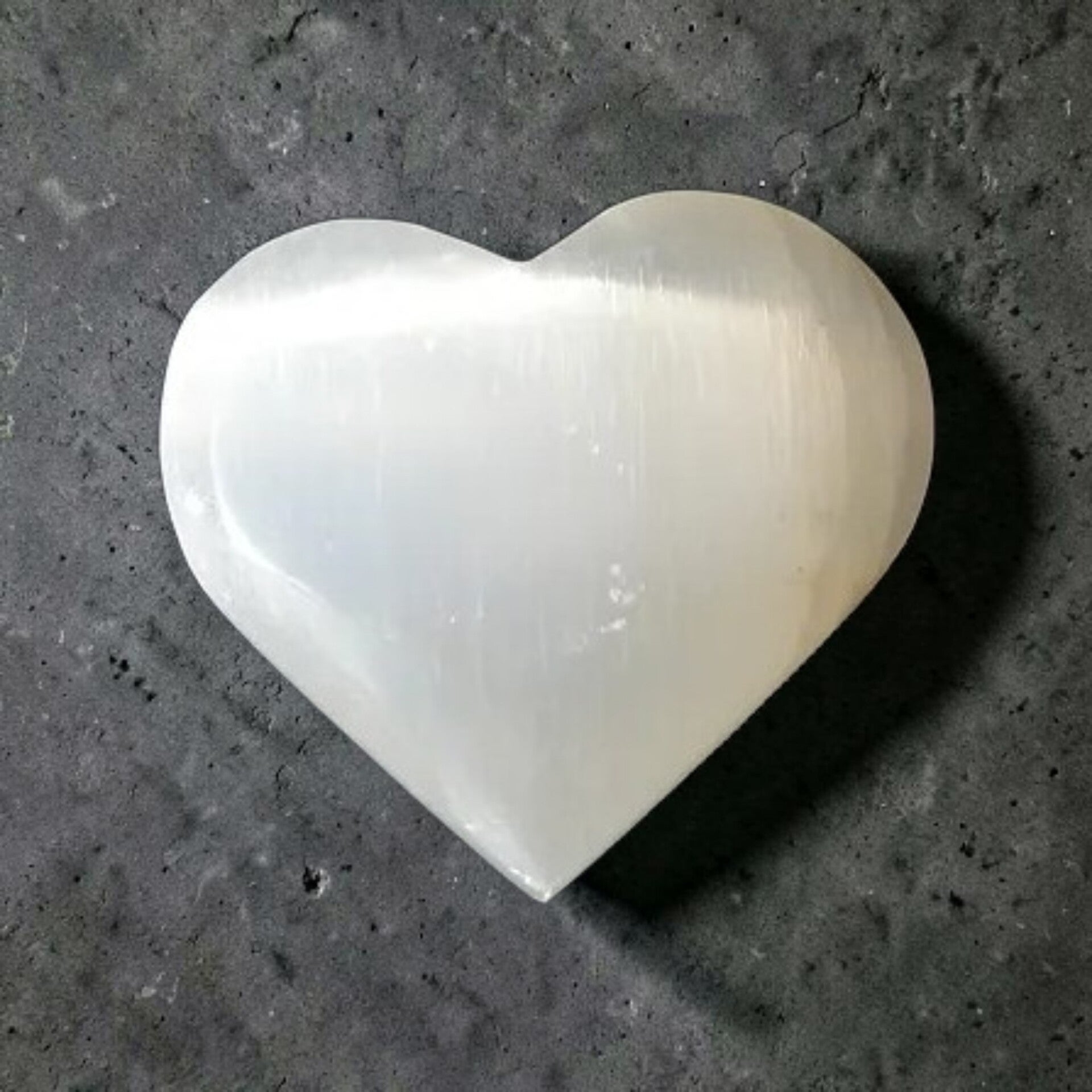 Sélénite coeur