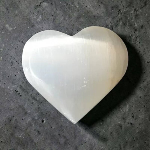 Sélénite coeur