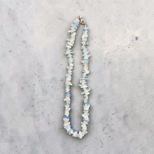 Baroque Collier Aigue-Marine